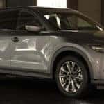 2019 mazda cx-5 silver exterior side shot on street