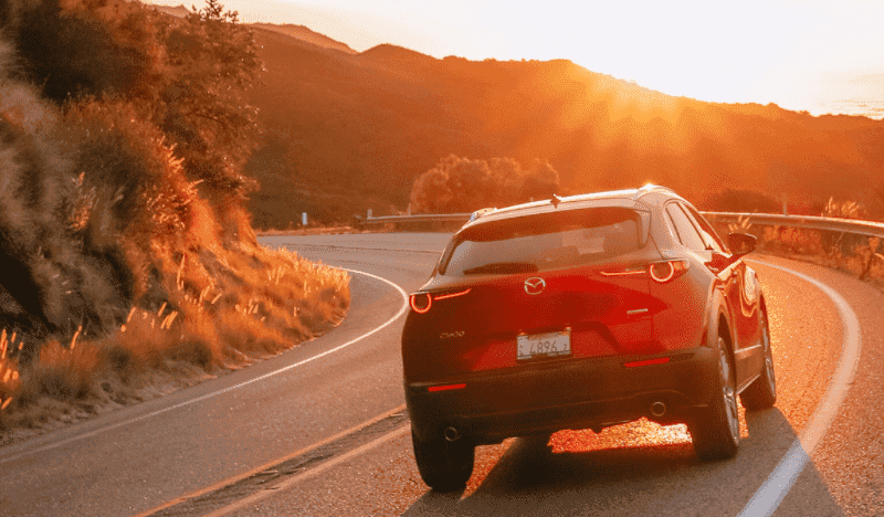 Red Mazda