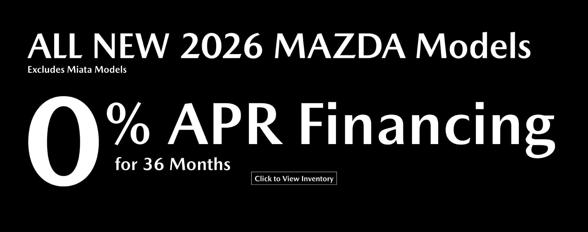 0% 2026 Models