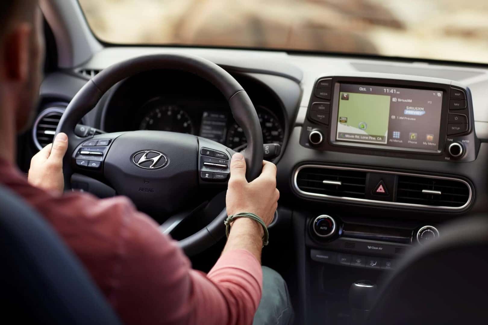 Driving Hyundai Kona