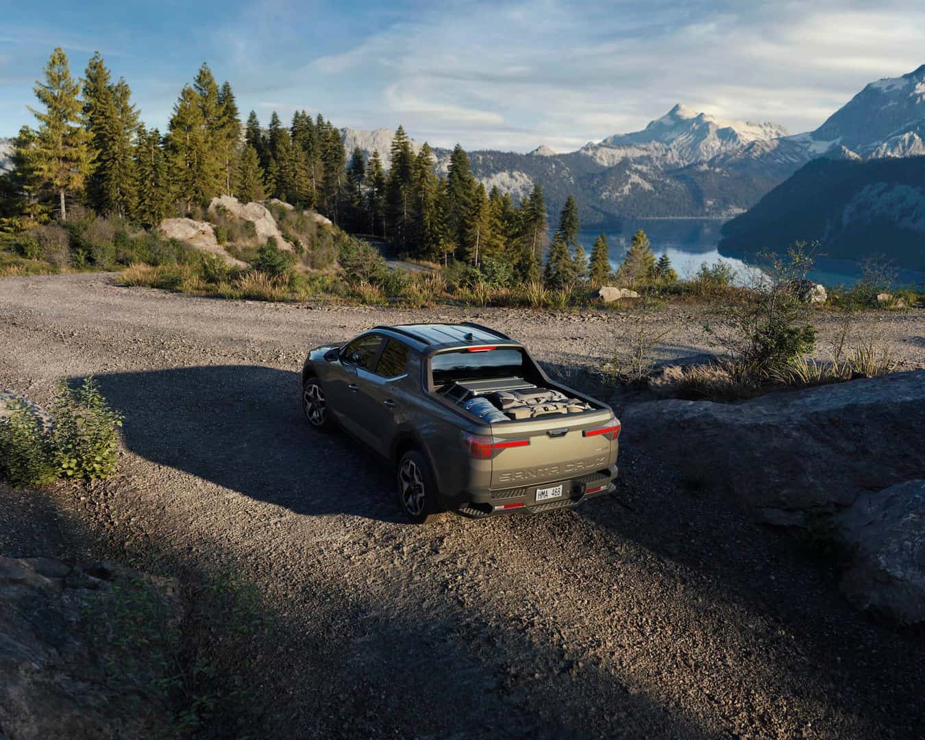  Hyundai Santa Cruz Towing