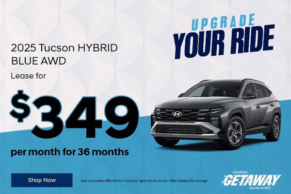 2025 Tucson HYBRID BLUE AWD