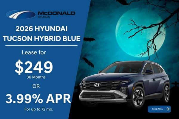 2026 Hyundai Tucson Hybrid Blue