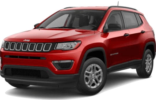 Red Jeep Compass Lease Offer
