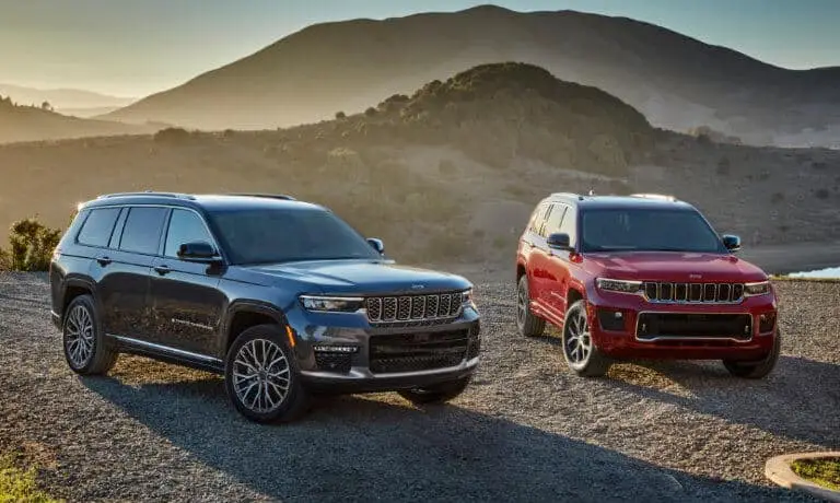 2021 Jeep Grand Cherokee L Exterior 2 Up Scenic Lookout