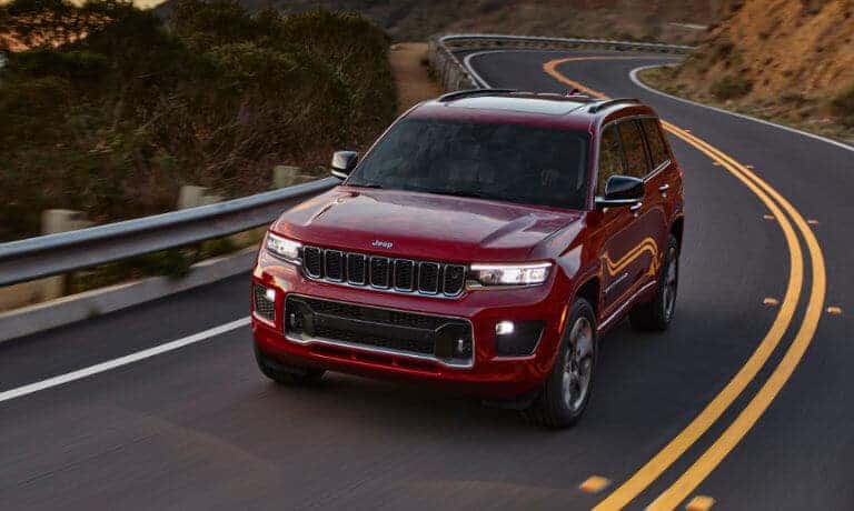 2021 Jeep Grand Cherokee L Exterior Mountain Road