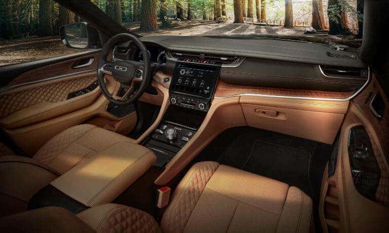 2021 Jeep Grand Cherokee L Interior Front