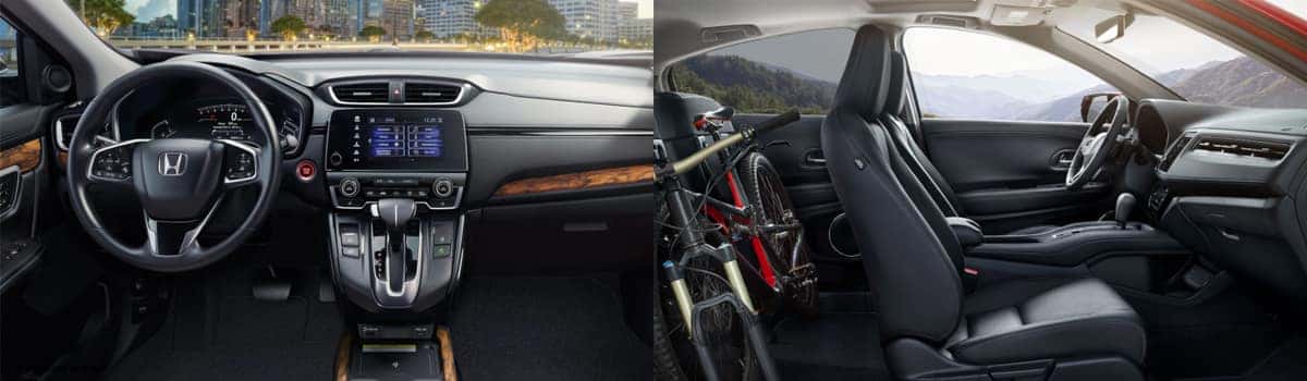 2020 Honda CR-V vs Honda HR-V Interior