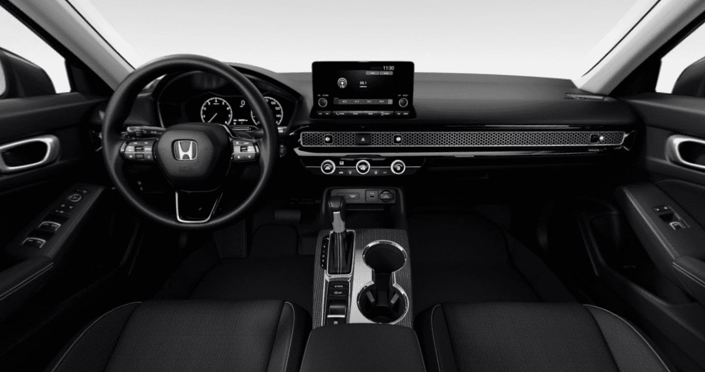 2022 honda civic interior