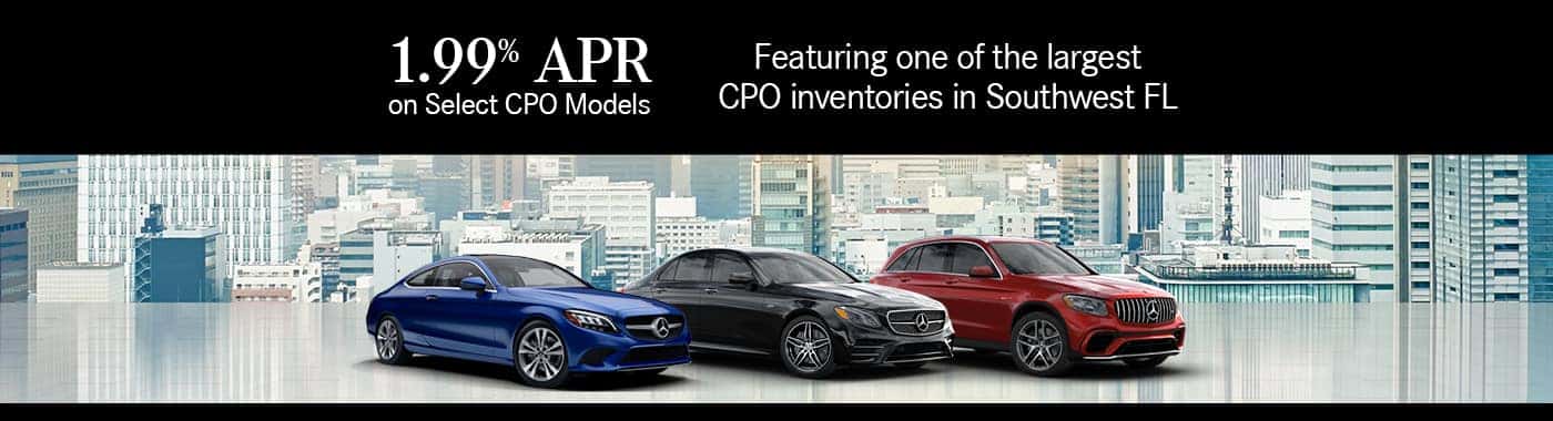 1.99 percent APR on Select CPO Models