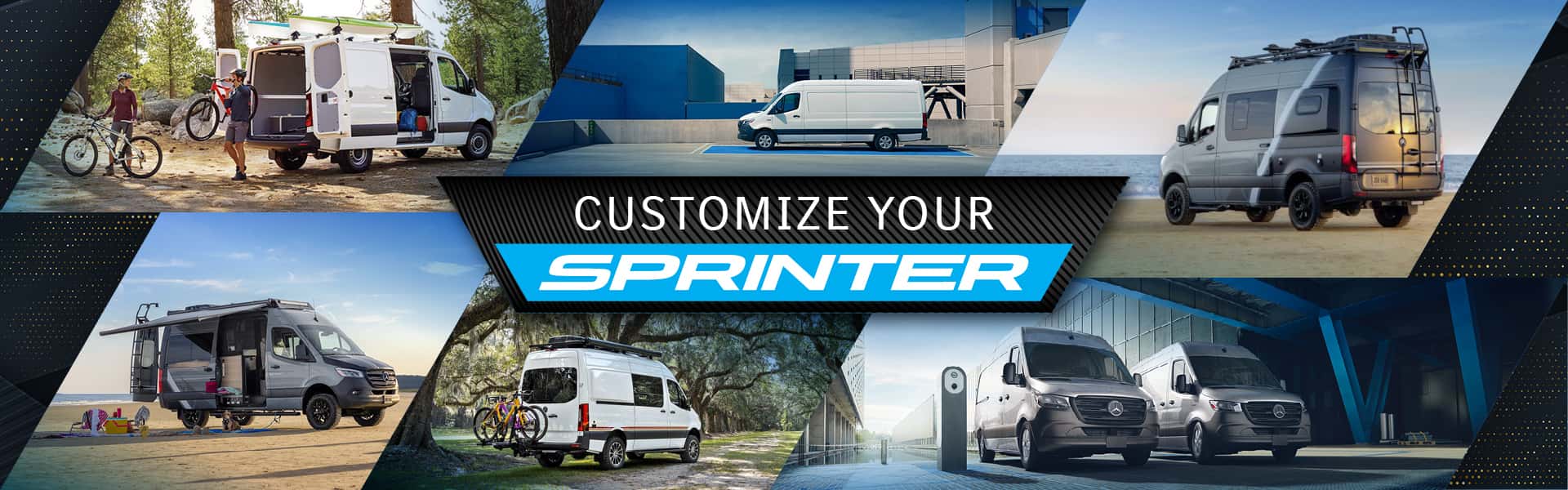 Mercedes-Benz Sprinter. Customize Your Sprinter.