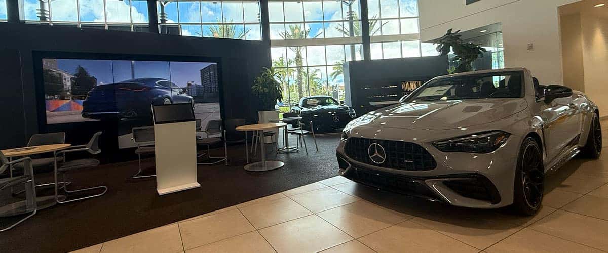 Mercedes-Benz of Bonita Springs AMR&reg; showroom