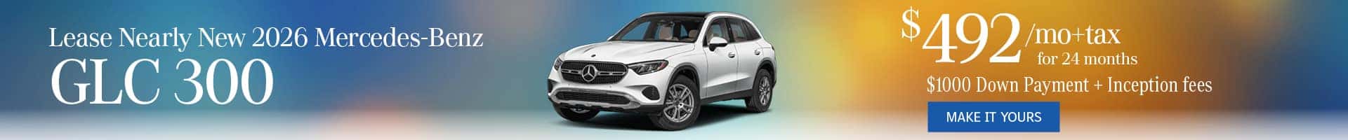 2026 Mercedes-Benz GLC 300
