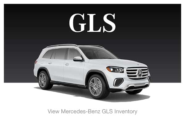 White GLS SUV