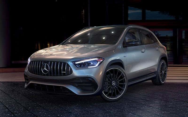 What are the powertrain specs of the 2023 Mercedes-AMG GLA 35? - Mercedes- Benz of Arrowhead