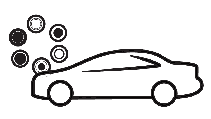 saving money clipart black and white cars