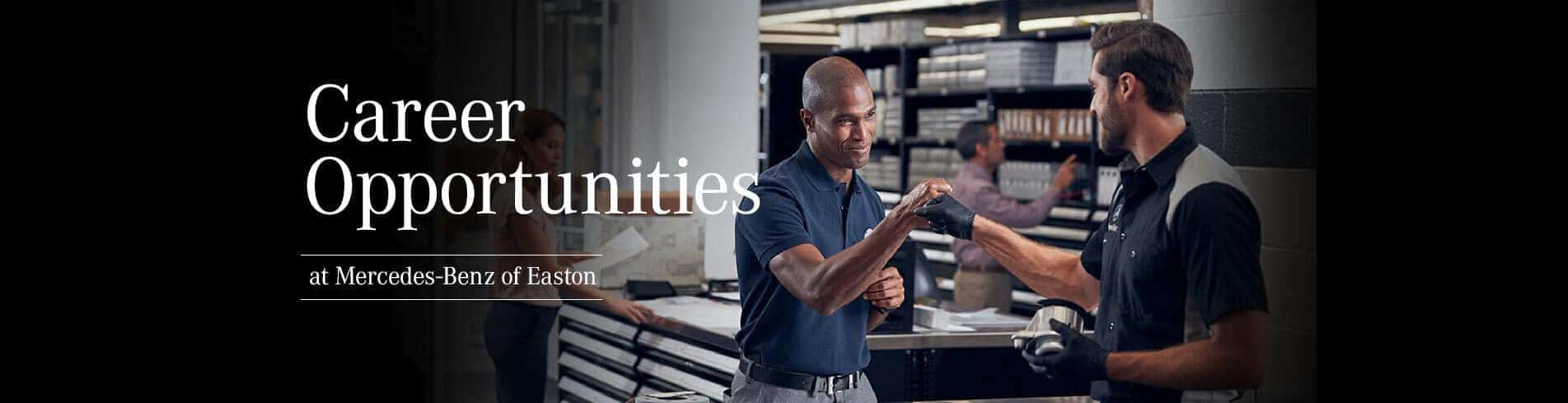 Career Opportunities at Mercedes-Benz of Easton