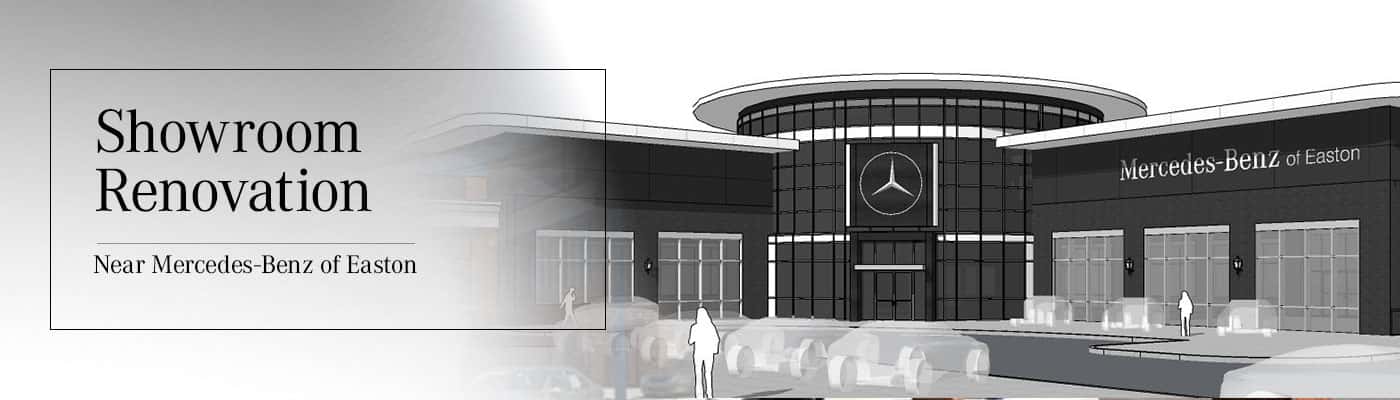 Showroom Renovation at Mercedes-Benz of Easton