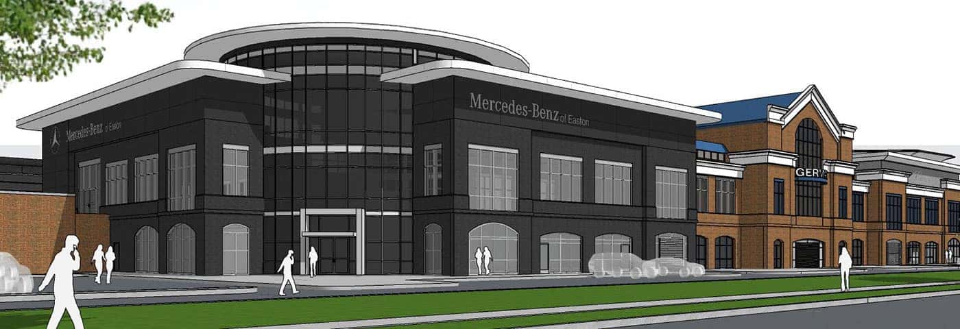Showroom Renovation at Mercedes-Benz of Easton 02