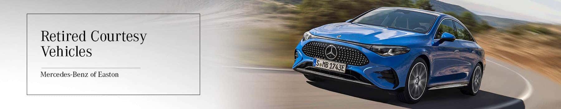 Mercedes-Benz Retired Courtesy Vehicles
