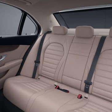 2019 Mercedes-Benz C-Class Sedan back interior