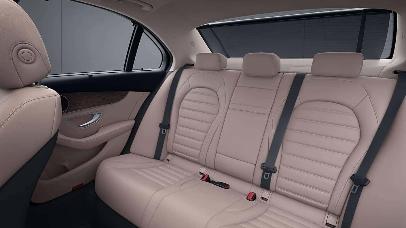 2019 Mercedes-Benz C-Class Sedan back interior