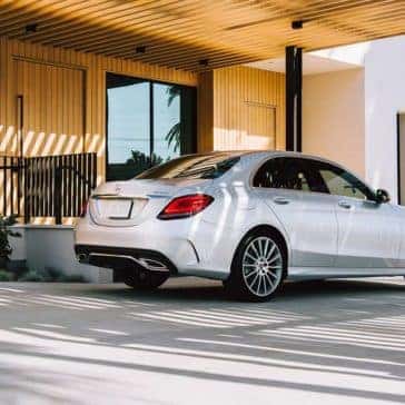 2019 Mercedes-Benz C-Class Sedan back side exterior