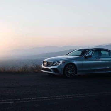 2019 Mercedes-Benz C-Class Sedan mountain highway