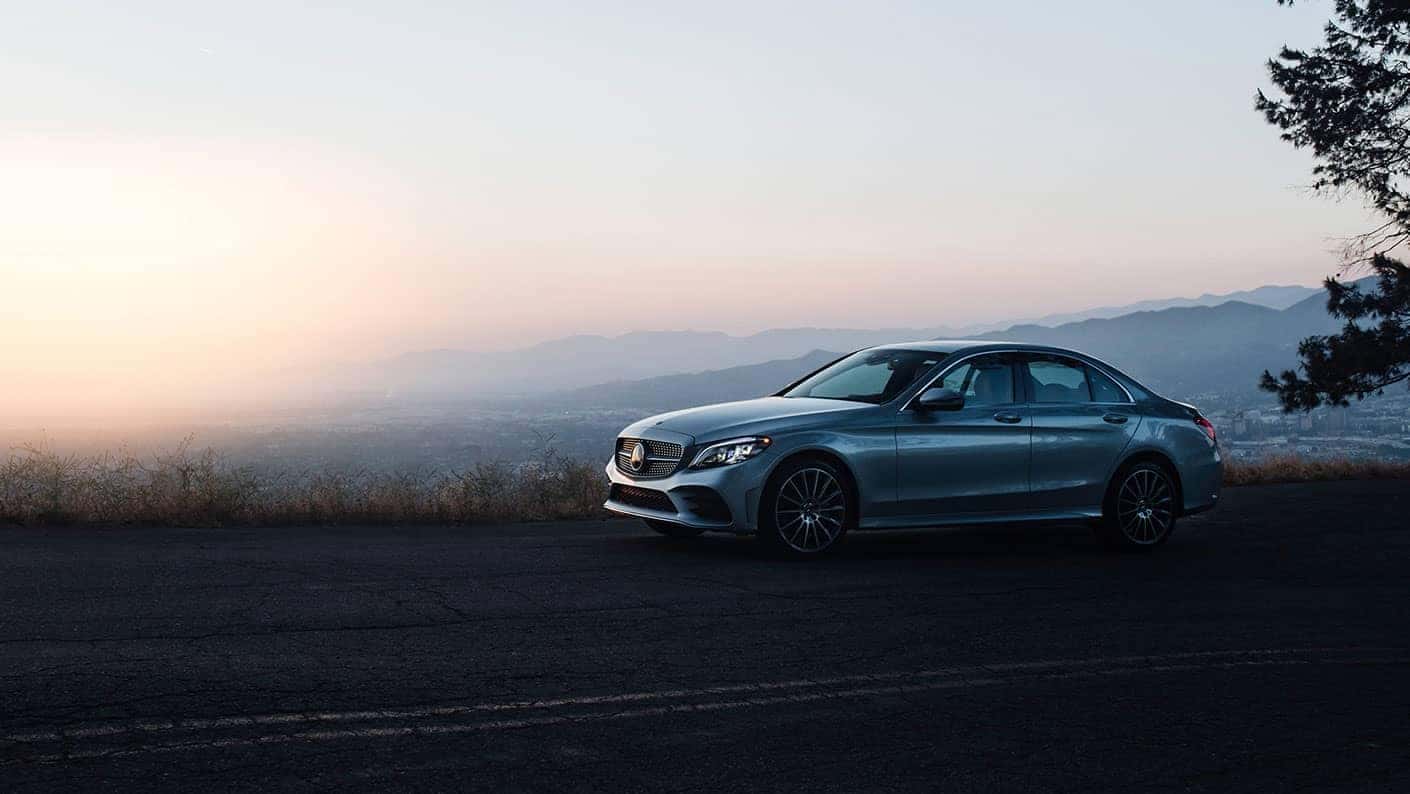 2019 Mercedes-Benz C-Class Sedan mountain highway