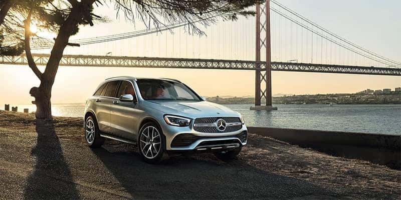 Mercedes-Benz GLC Parked on Side Road
