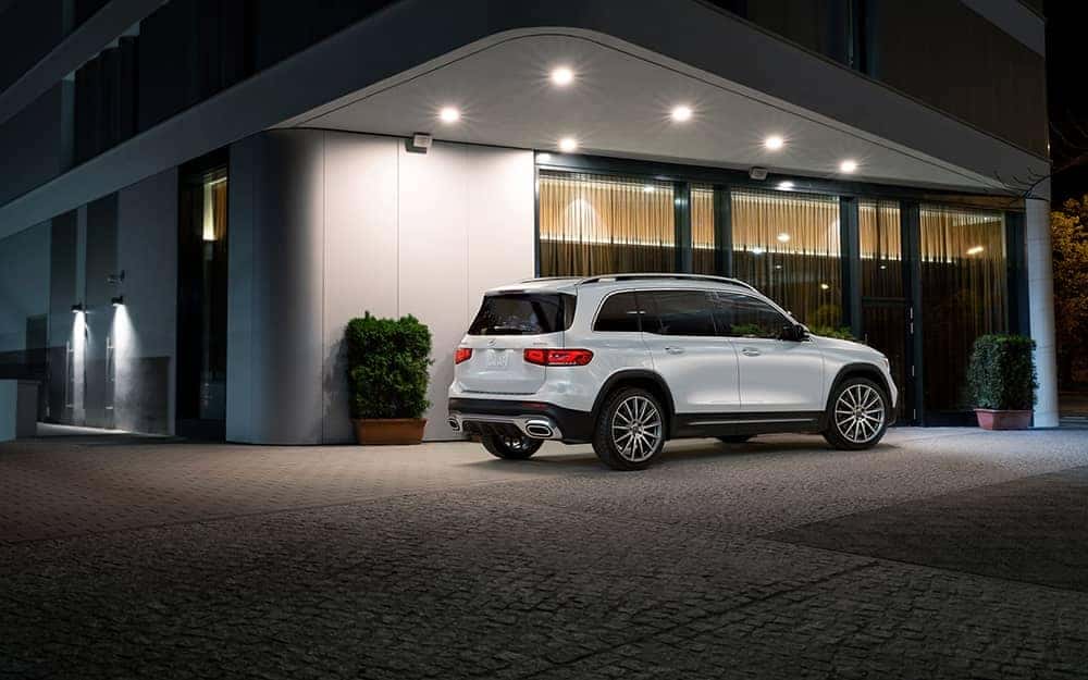 2020 MB GLB In Driveway