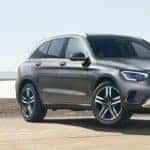 Mercedes-Benz GLC Parked on Beach