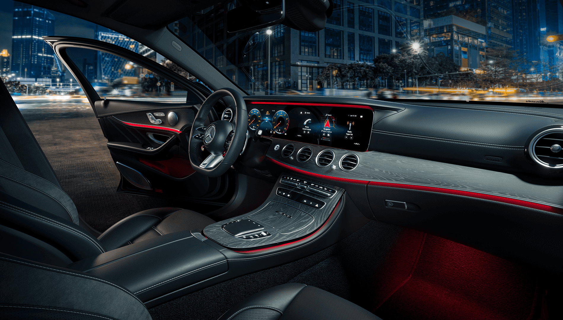 Mercedes-Benz interior dashboard