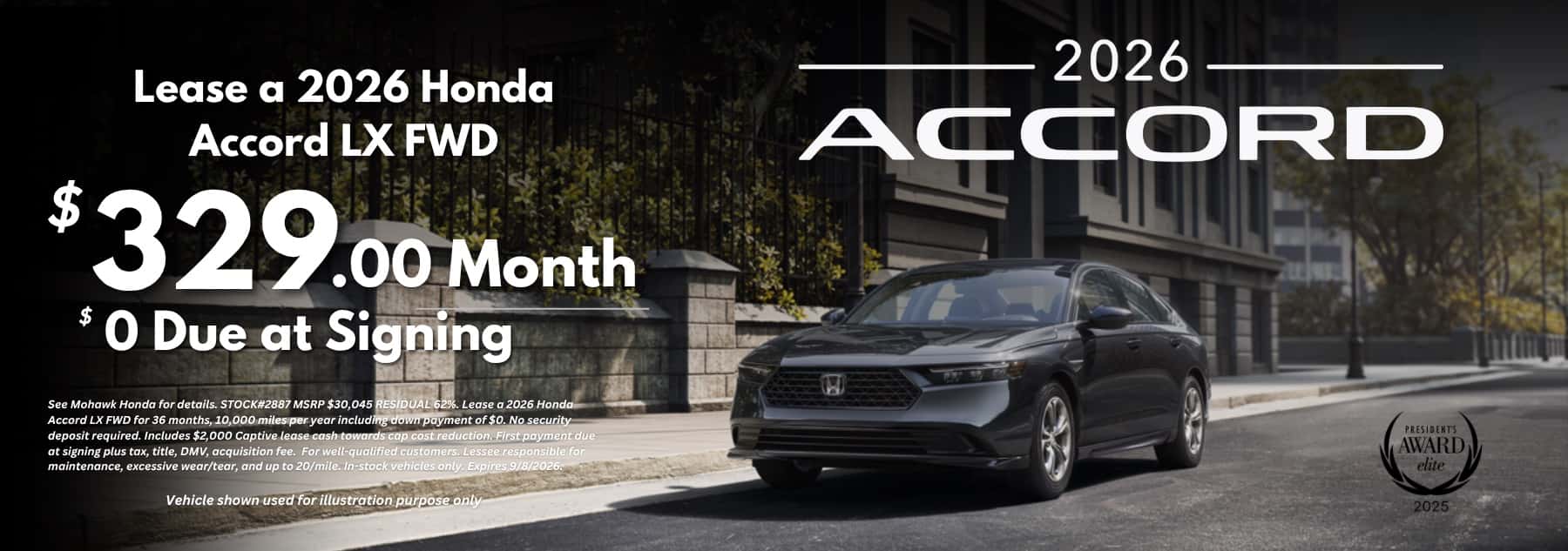 Accord Aug Lease