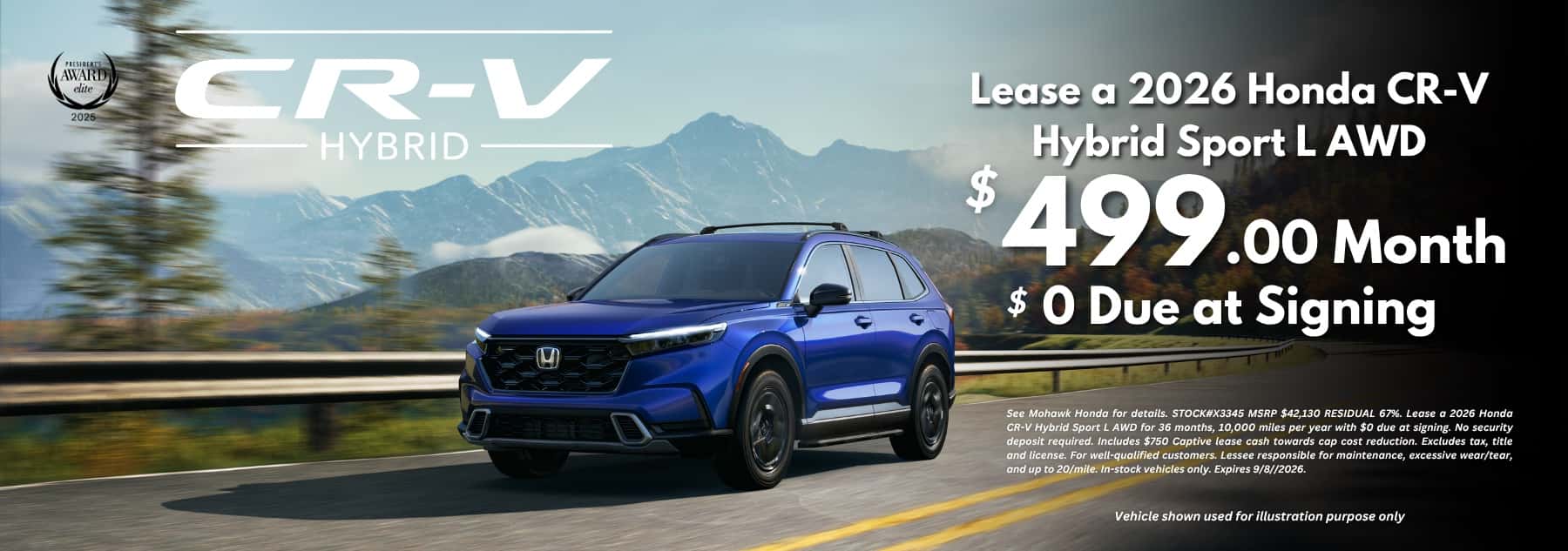 CRV Aug Lease