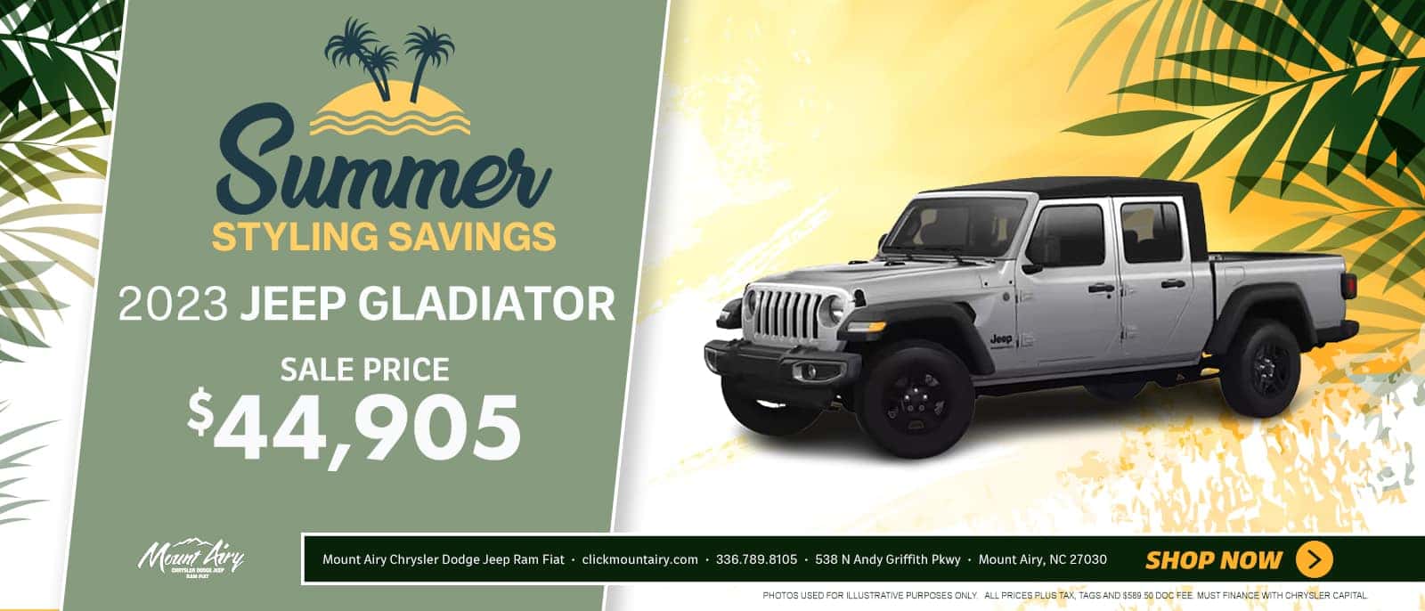 Mount Airy Chrysler Dodge Jeep Ram Fiat in NC & VA