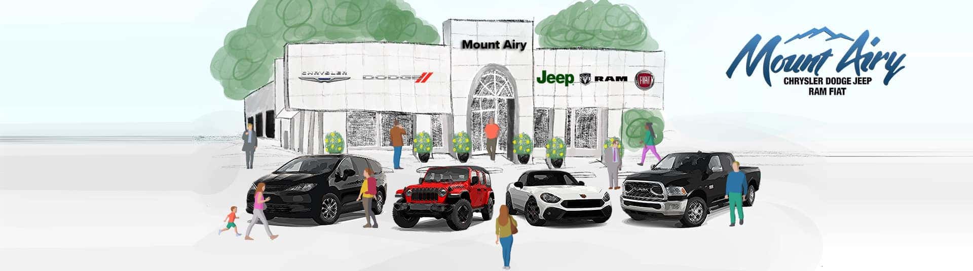 145 New Chrysler, Dodge, FIAT, Jeep, Ram Cars, SUVs Mount Airy CDJR FIAT