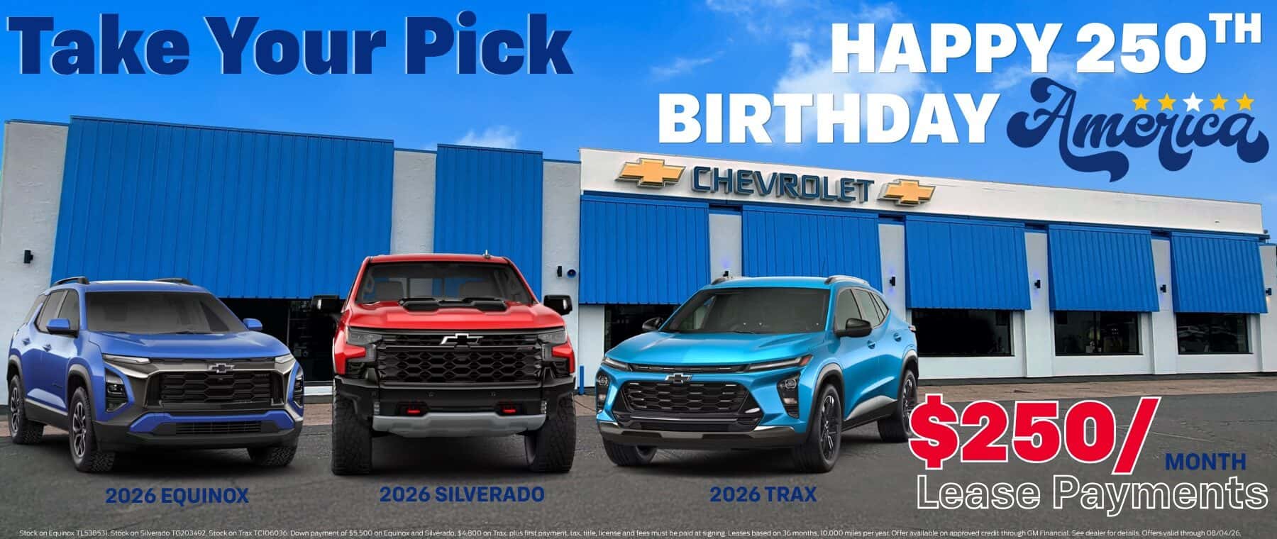 chevy banner