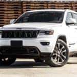 A white automobile
