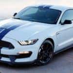 White mustang
