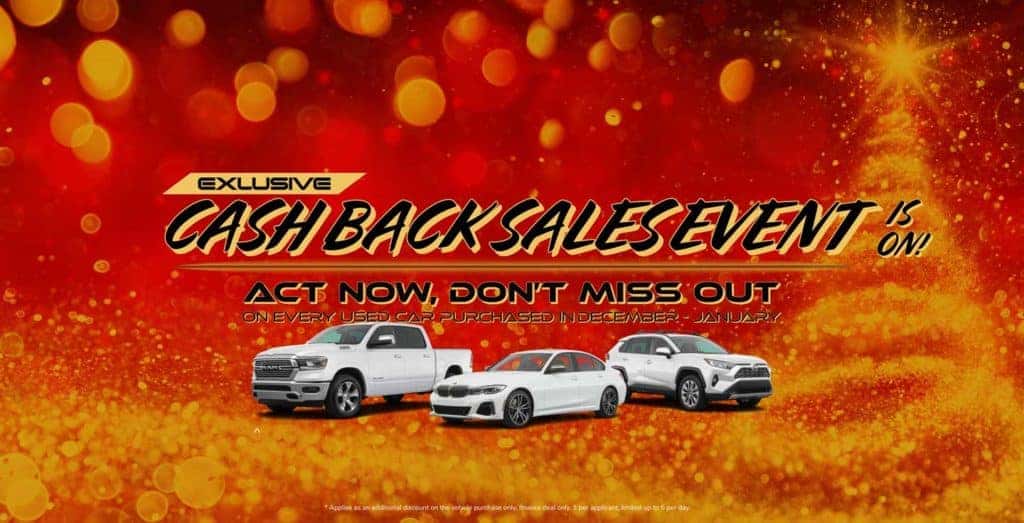 Cash Back Sales Event PA Auto Sales