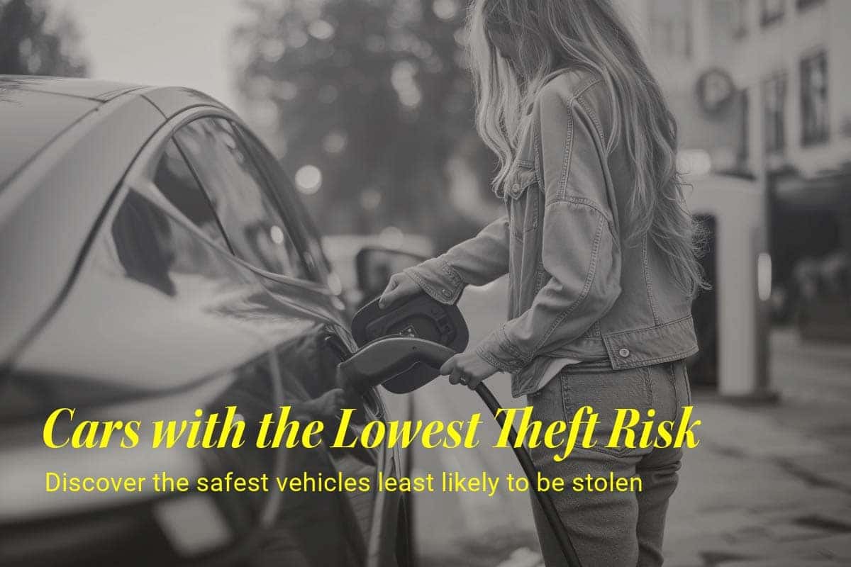 Banner: Cars with the lowest theft risk – Discover the safest vehicles least likely to be stolen.