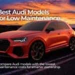 Best Audi Models for Low Maintenance – Compare Audi models with the lowest maintenance costs for smarter ownership.