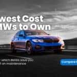 Banner reading Lowest Cost BMWs to Own – Discover which BMWs save you the most on maintenance.