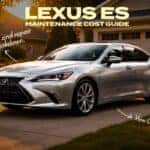 Lexus ES Maintenance Cost Guide – Full service and repair cost breakdown.