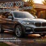 BMW X3 Maintenance Costs – Real annual costs and full 10-year ownership breakdown