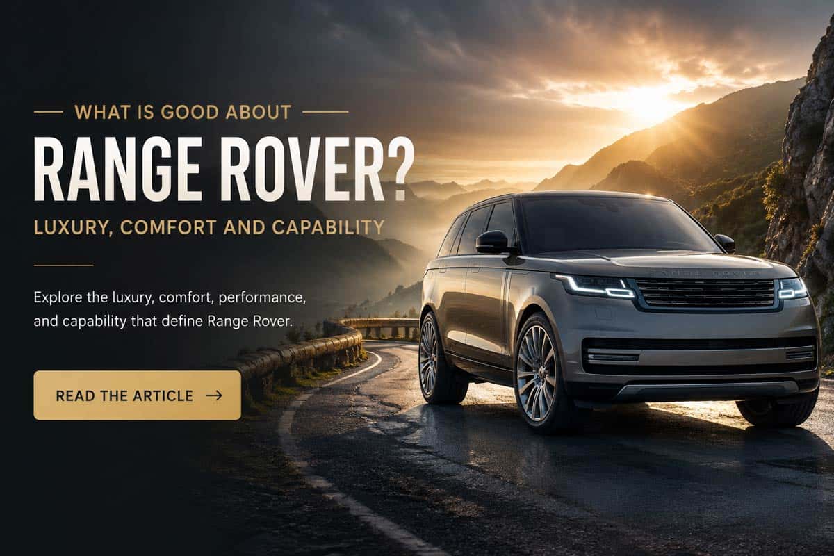Why Range Rover Stands Out with luxury, comfort, performance, and capability