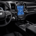 Ram 1500 interior and dashboard
