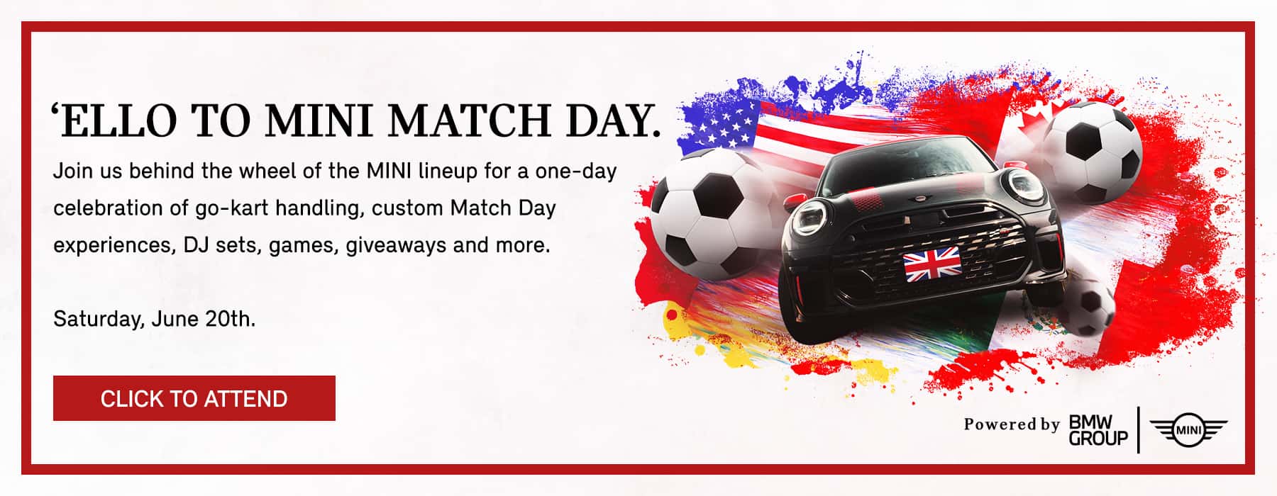MINI match day
