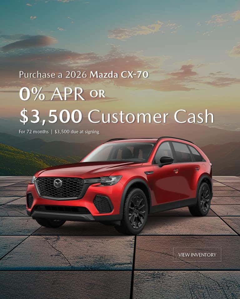 CX-70 Special Offer